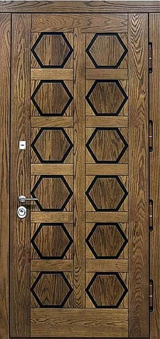 Двери с терморазрывом Дверь с терморазрывом с зеркалом для улицы DL-5